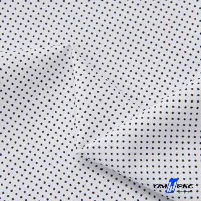 Ткань сорочечная Этна, 120 г/м2, 58% пэ,42% хл, (арт.112) принтованная, шир.150 см, горох - купить в Краснодаре. Цена 356.25 руб.