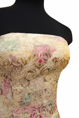 Ткань костюмная (принт) T005 3#, 270 гр/м2, шир.150см - купить в Краснодаре. Цена 610.65 руб.