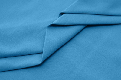 Ткань сорочечная стрейч 18-4535, 115 гр/м2, шир.150см, цвет бирюза - купить в Краснодаре. Цена 285.04 руб.