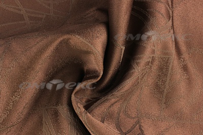 Портьерная ткань BARUNDI (290см) col.8 шоколад - купить в Краснодаре. Цена 528.28 руб.