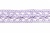 Тесьма кружевная 0621-1855, шир. 18 мм/уп. 20+/-1 м, цвет 107-фиолет - купить в Краснодаре. Цена: 466.97 руб.