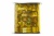 Пайетки "ОмТекс" на нитях, SILVER SHINING, 6 мм F / упак.91+/-1м, цв. 48 - золото - купить в Краснодаре. Цена: 356.19 руб.