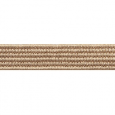 Резиновые нити с текстильным покрытием, шир. 6 мм ( упак.30 м/уп), цв.- 97-бежевый - купить в Краснодаре. Цена: 152.05 руб.