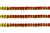 Пайетки "ОмТекс" на нитях, CREAM, 6 мм С / упак.73+/-1м, цв. 96 - красный - купить в Краснодаре. Цена: 484.77 руб.