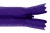 Молния потайная Т3 866, 20 см, капрон, цвет фиолетовый - купить в Краснодаре. Цена: 5.27 руб.