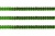 Пайетки "ОмТекс" на нитях, SILVER-BASE, 6 мм С / упак.73+/-1м, цв. 4 - зеленый - купить в Краснодаре. Цена: 484.77 руб.