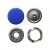 Кнопка рубашечная (закрытая) 9,5мм - эмаль, цв.168 - голубой - купить в Краснодаре. Цена: 4.77 руб.