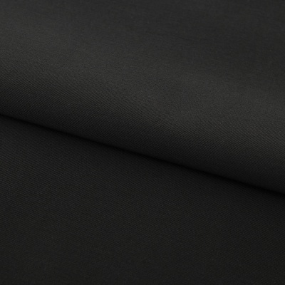 Костюмная ткань с вискозой "Меган", 210 гр/м2, шир.150см, цвет чёрный - купить в Краснодаре. Цена 378.55 руб.