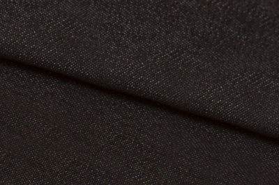 Ткань джинсовая №96, 160 гр/м2, шир.148см, цвет чёрный - купить в Краснодаре. Цена 350.42 руб.