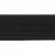 Резинка 25 мм Тканая, 13,75 гр/п.м, (бобина 25 +/-0,5 м) - черная  - купить в Краснодаре. Цена: 11.67 руб.