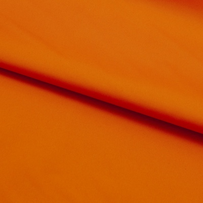 Поли понж (Дюспо) 17-1350, PU/WR, 65 гр/м2, шир.150см, цвет оранжевый - купить в Краснодаре. Цена 82.93 руб.