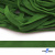 Шнур плетеный (плоский) d-12 мм, (уп.90+/-1м), 100% полиэстер, цв.260 - зел.трава - купить в Краснодаре. Цена: 8.62 руб.