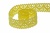 Тесьма кружевная 0621-1059, шир. 20 мм/уп. 20+/-1 м, цвет 017-жёлтый - купить в Краснодаре. Цена: 507.67 руб.