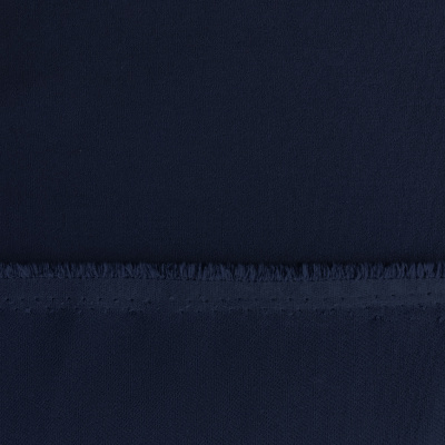 Костюмная ткань "Элис", 220 гр/м2, шир.150 см, цвет т.синий - купить в Краснодаре. Цена 308 руб.
