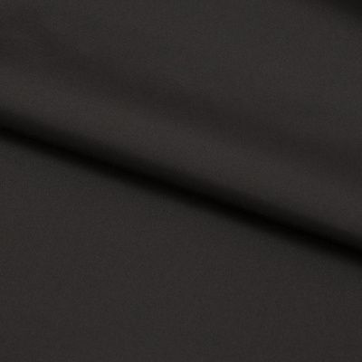 Курточная ткань Дюэл Middle (дюспо), WR PU Milky, Black/Чёрный 80г/м2, шир. 150 см - купить в Краснодаре. Цена 123.45 руб.