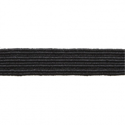 Резинка продежка С-52, шир. 7 мм (20 шт/10 м), цвет чёрный - купить в Краснодаре. Цена: 1 338.93 руб.